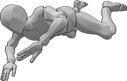 Pose Reference- Swimming poses