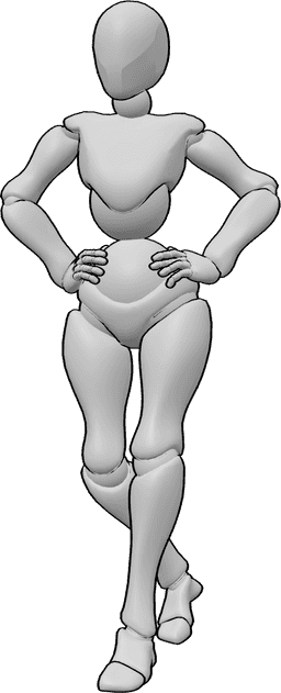 Referencia de poses- Referencia corporal femenina