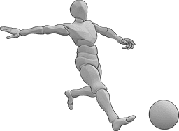 Pose Reference- Soccer poses