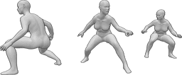 Referencia de poses- Referencia de pose dinámica