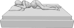 Référence des poses- Poses de sommeil