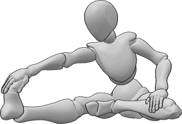 Referencia de poses- Posturas de estiramiento