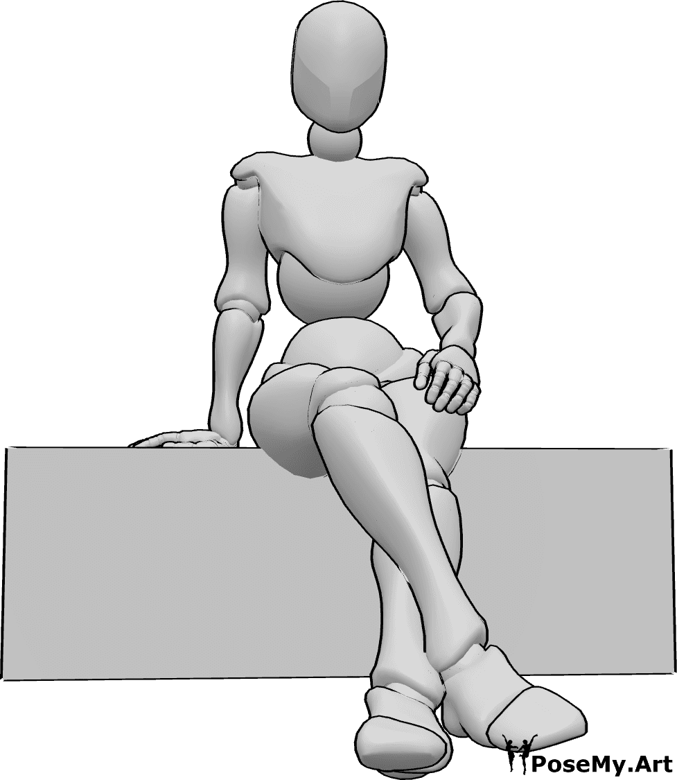 Download Woman, Sitting, Pose. Royalty-Free Stock Illustration Image -  Pixabay