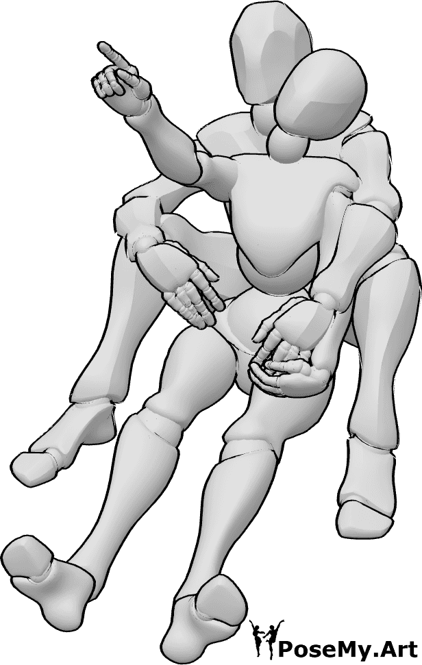 Free tool to create reference poses with 3D models.