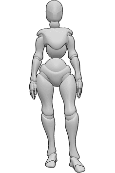 Pose Reference- Relaxed standing poses