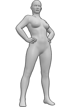 Referencia de poses- Poses de referencia de anatomía