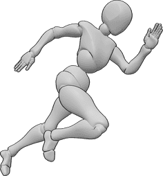 Referencia de poses- Posturas del atleta