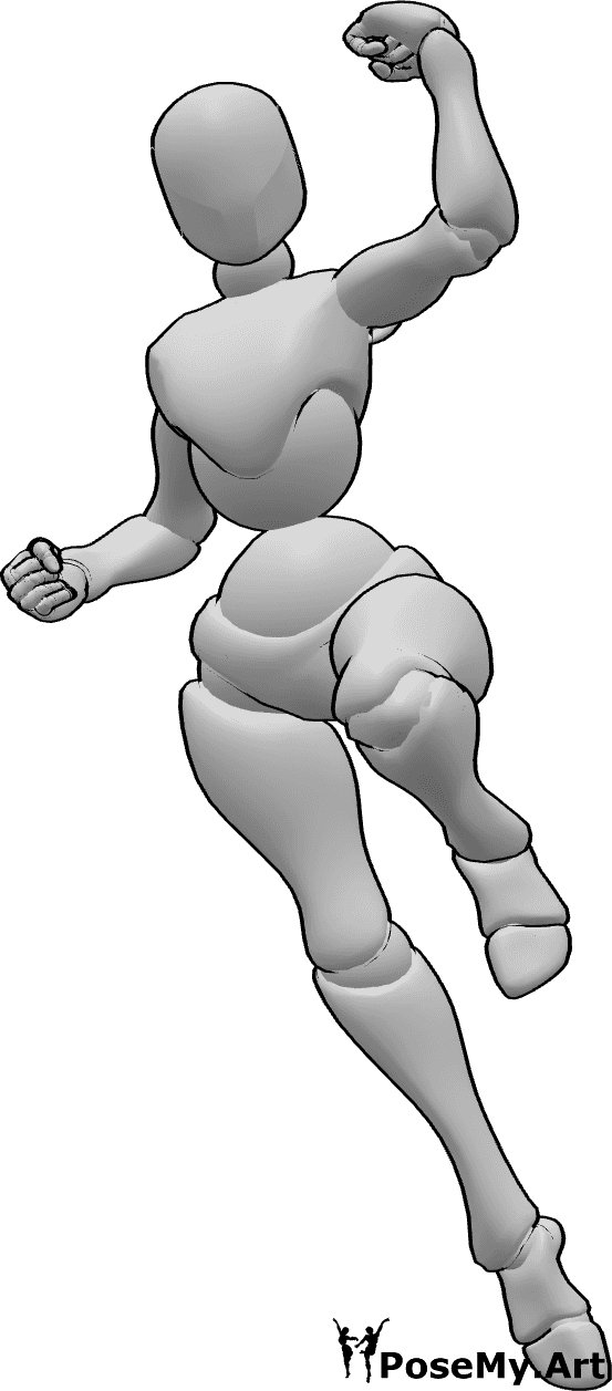 3D Male Hero Pose Reference Ive Arrived Stock Photo - Illustration of  characters, male: 79941194