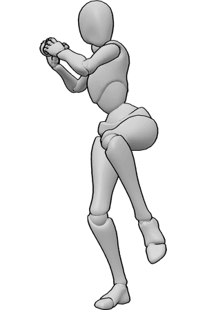 Pose Reference- Throwing pose references