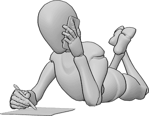 Pose Reference- Holding something references