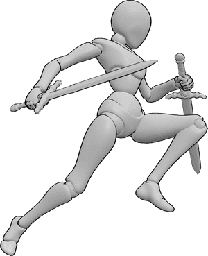 Pose Reference- Warrior pose references