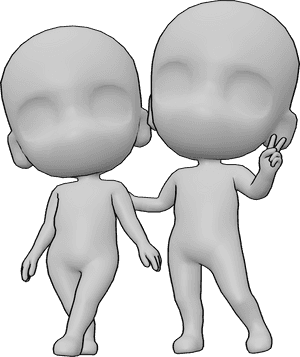 Pose Reference- Chibi references