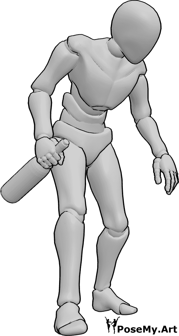 Pose Reference- Drunk male walking pose - Drunk male is walking, holding a wine bottle in his right hand