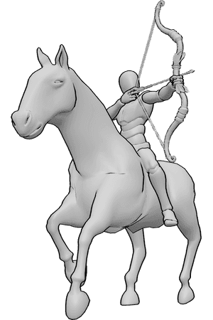 Pose Reference- Bow references