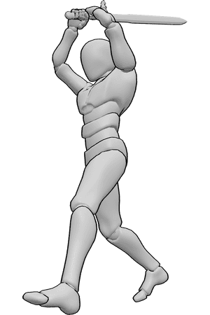 Référence des poses- Poses de l'épée à deux mains