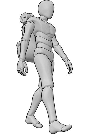 Référence des poses- Références de dessins de sacs à dos