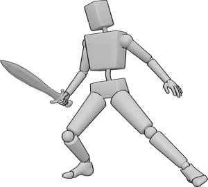 Référence des poses- Poses de l'esquisse de la figure