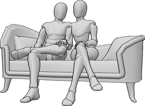 Pose Reference- Poses for drawing couples