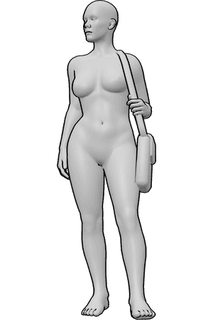 Pose Reference- Shoulder drawing reference