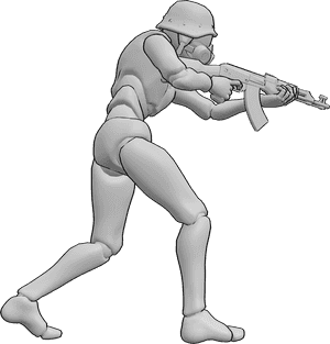 Pose Reference- Military pose reference