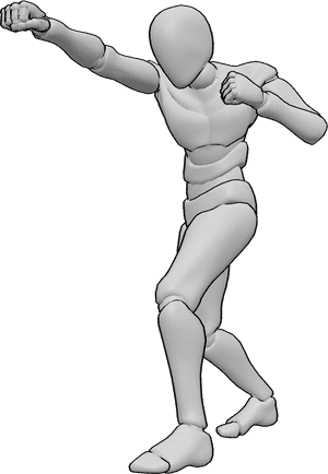 Pose Reference- Punch pose