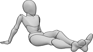 Pose Reference- Floor sitting pose