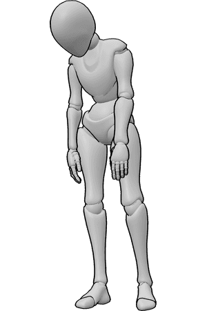 Pose Reference- Hunched over pose