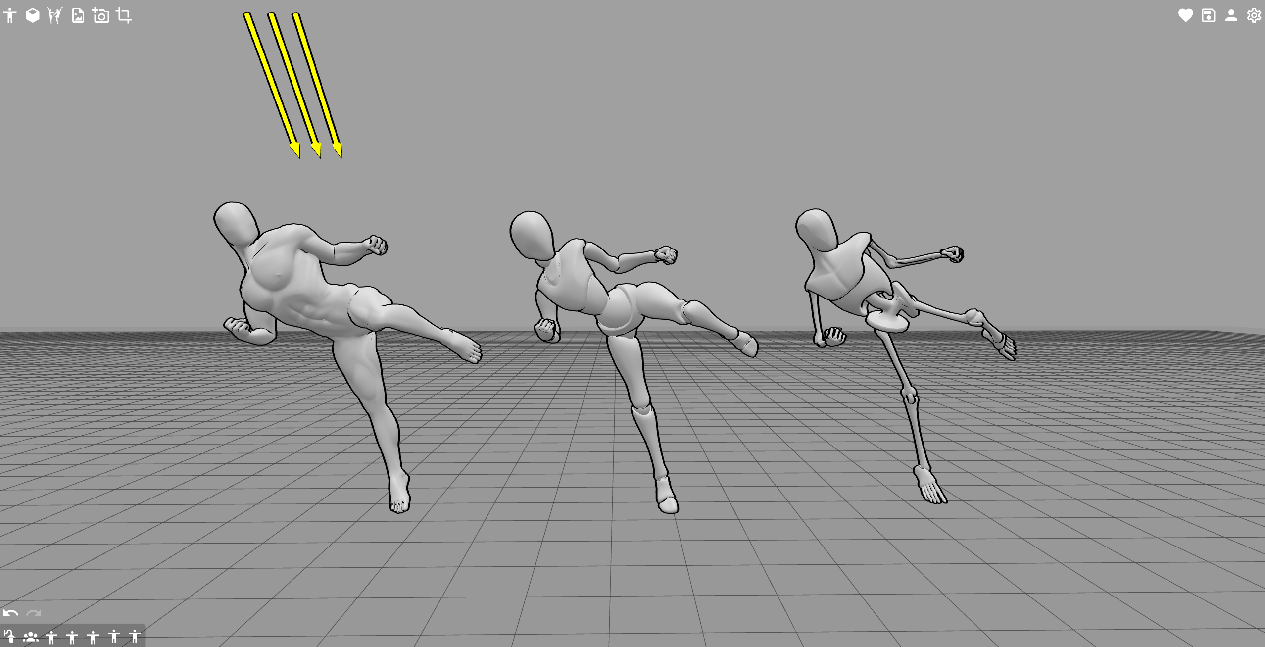 PoseMyArt's Quality Models Variety