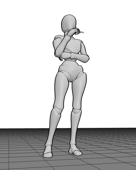 drawing reference base pose