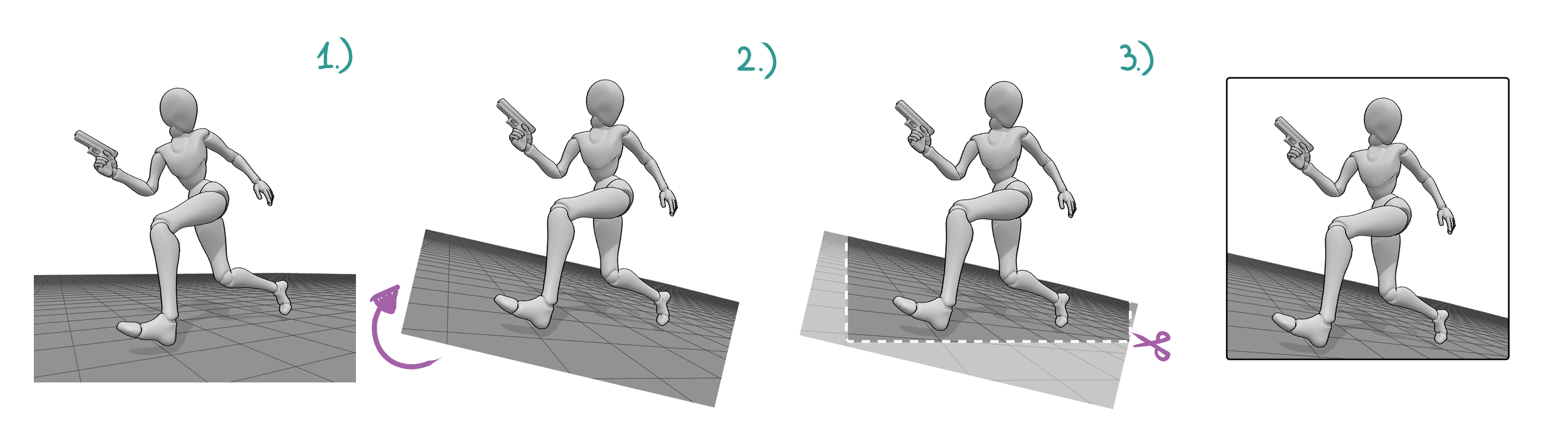 dutch angle step by step|697