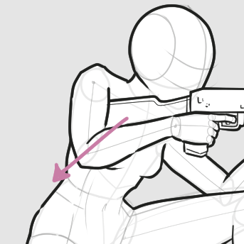 AK grip - Elbows positioning |231