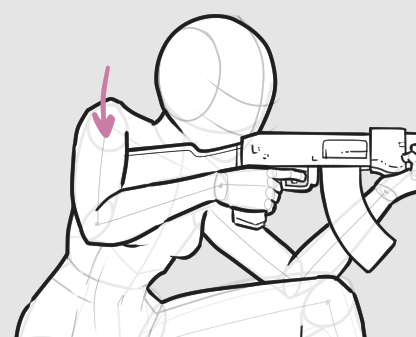 AK grip - Shoulders positioning |276