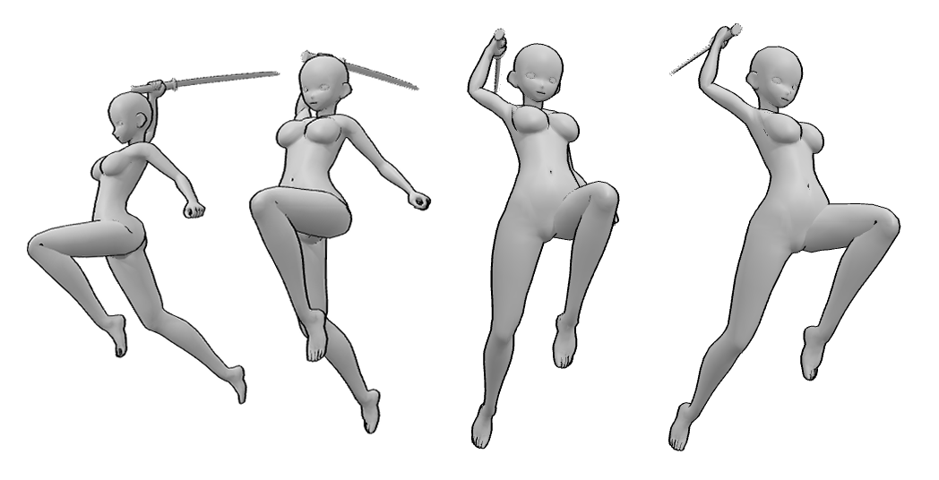 PoseMyArt drawing reference from different camera angles