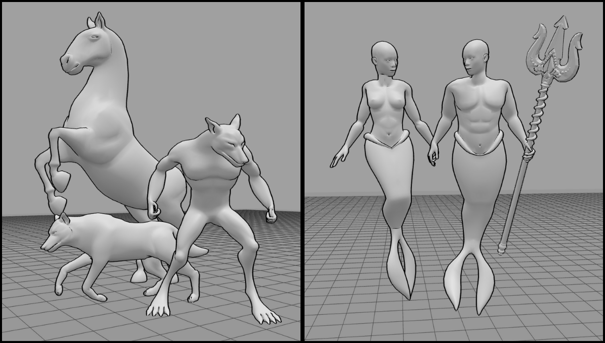 Animal and Specialty Model Types