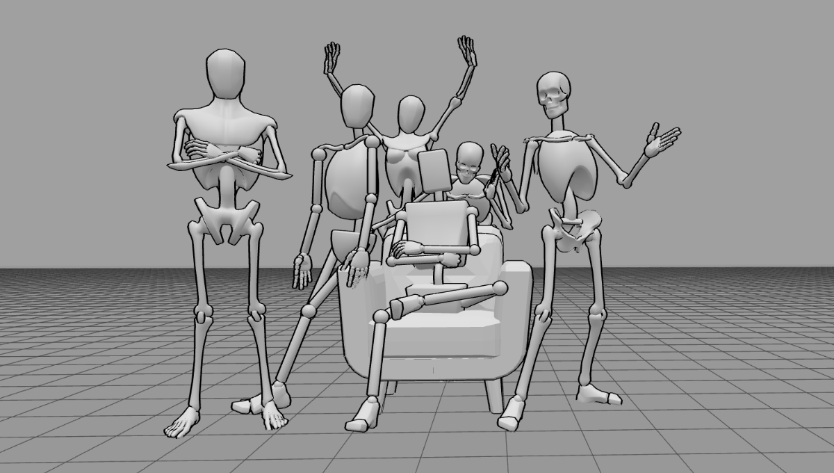 Stick and Frame Type Models