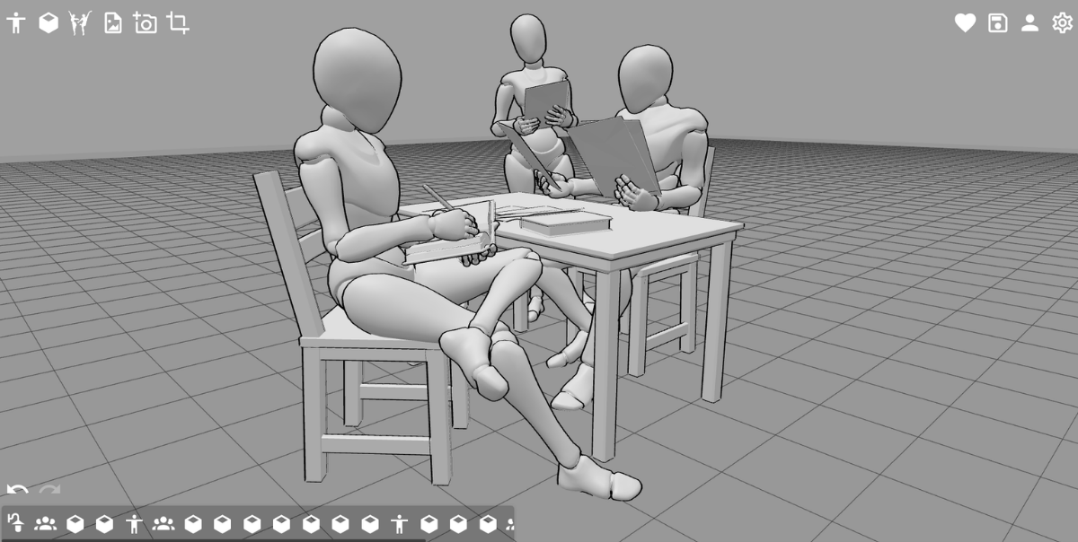 Sample Complex Scene with Props