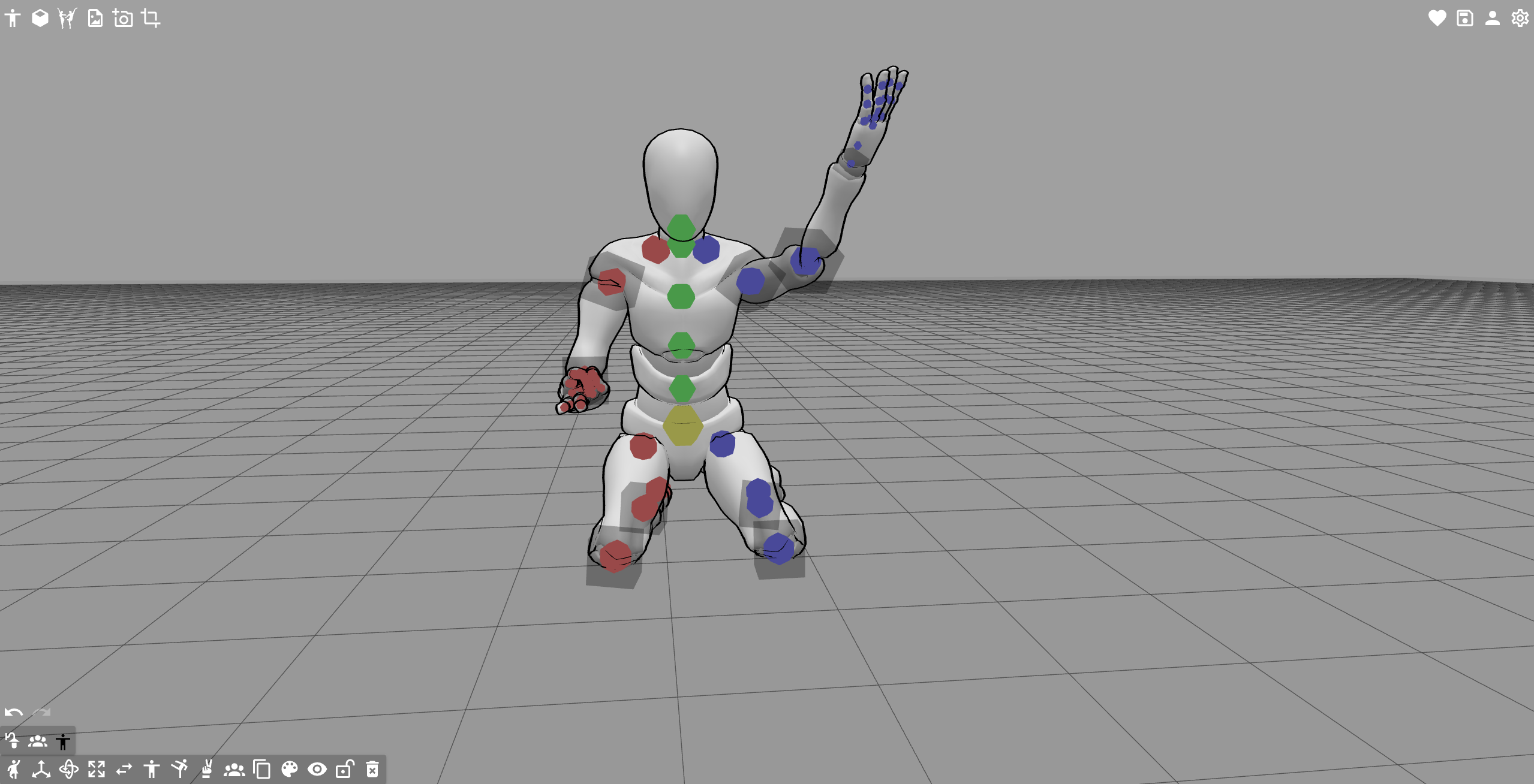 PoseMyArt's Inverse Kinematics Example