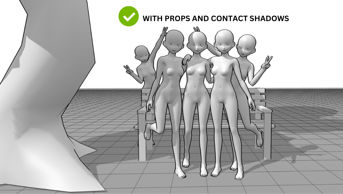 Overlapping Group with Props