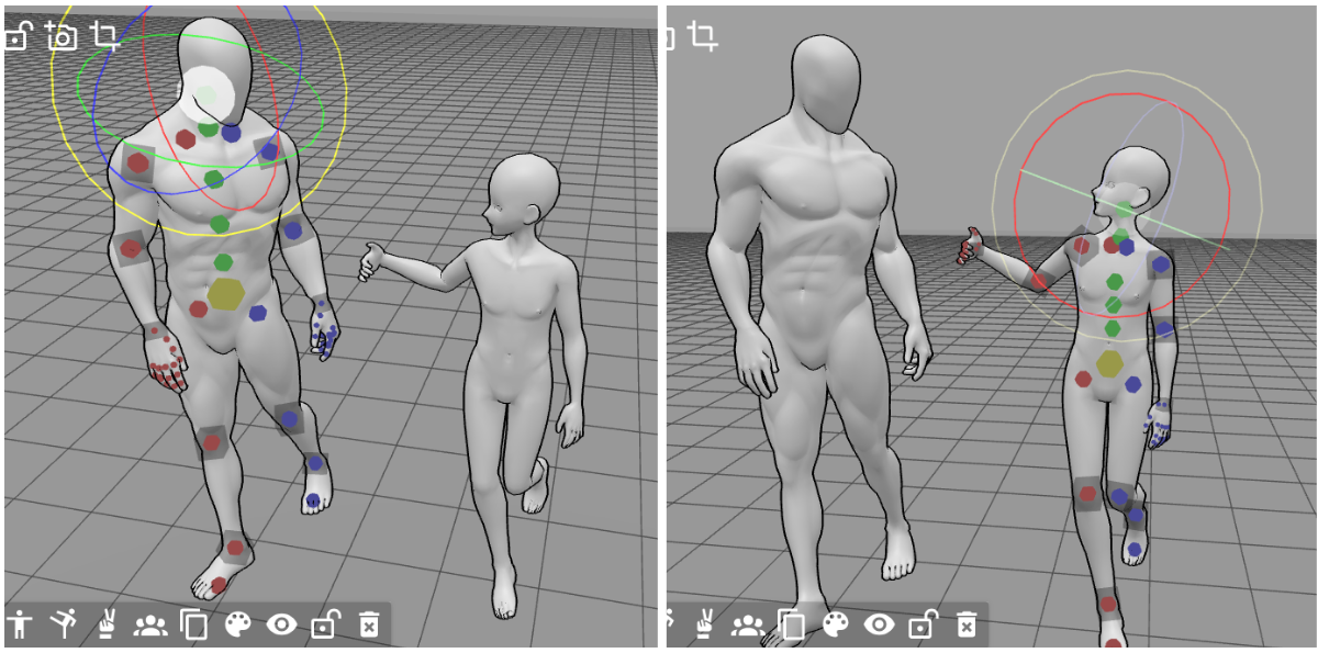 Walking Pose Tweaking Process