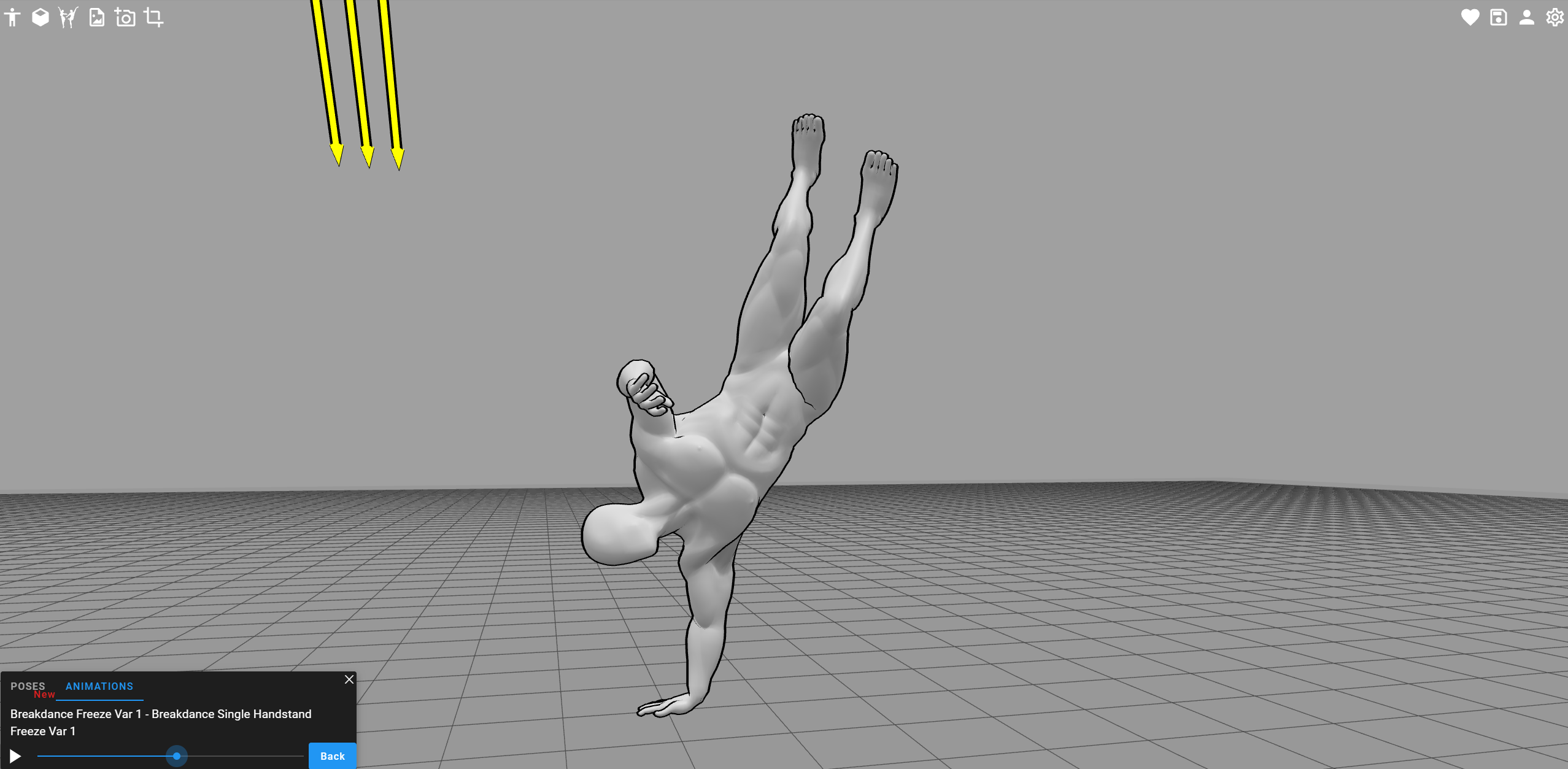 PoseMyArt's Animations Library