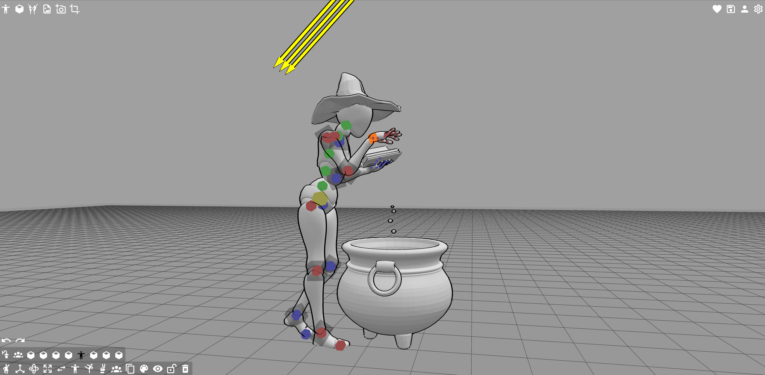 PoseMyArt's Inverse Kinematics