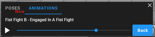 Animations Control Box